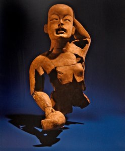 Figura sentada, Cultura Olmeca